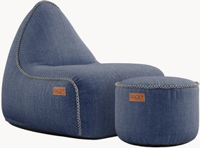 Outdoor zitzak Cobana met poef