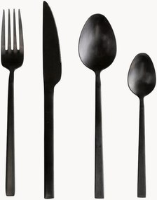 Mat geborstelde bestekset Gloria, 4 personen, 16-delig