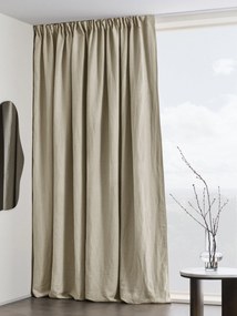 Linnen verduisteringsgordijn met meerdere banden Auror, B 270 cm