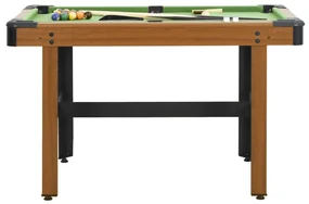 vidaXL Biljarttafel 4 feet 122x61x76 cm bruin