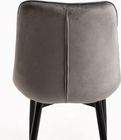 Pack 4 Cade Fluwelen Stoelen