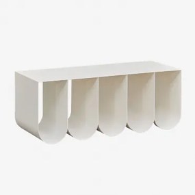 Rechthoekige Salontafel (100 X 40 Cm) Olavi Gardenia Wit - Sklum