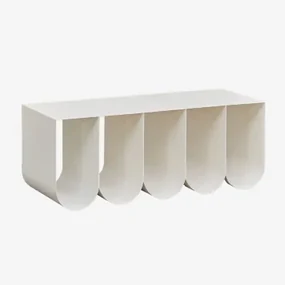 Rechthoekige Salontafel (100 X 40 Cm) Olavi Gardenia Wit - Sklum