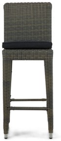 Garden Collections York Barchair Kubu Wicker Taupe