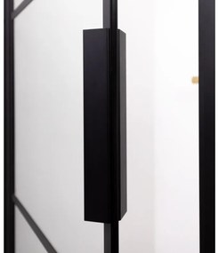 Riho Grid GB203 douchecabine 130x80cm matzwart