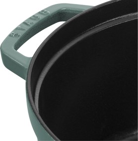 Staub La Cocotte Cocotte 26 cm / 5,25 l, Rond, eucalyptus - La Cocotte - Staub