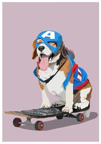 Ilustratie My Kind Of Hero, ByKammille