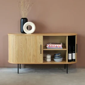 Houten Dressoir - 140x45x76cm.
