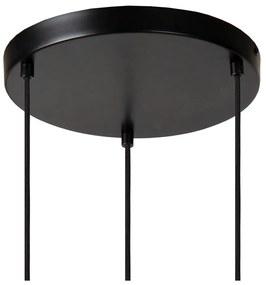 Lucide Marius hanglamp 48cm 3x E27 zwart