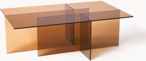 Glazen salontafel Anouk, B 102 cm