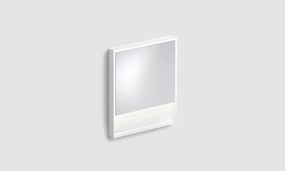 Clou Look at Me spiegel met LED-verlichting 70x80cm wit mat