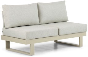 Hoek loungeset 5 personen Aluminium Taupe  Lifestyle Garden Furniture Lorenzo