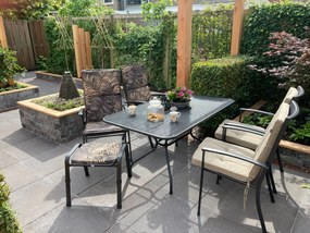 Kettler Siero tuinstoel / Strekmetaal tafel 145 cm.