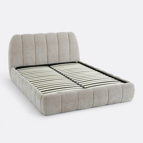 Gestoffeerd bed met boxspring, Nuria