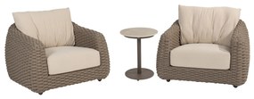 Boaz Maxime bistro loungeset 3 delig keramiek rope terre 4 Seasons Outdoor