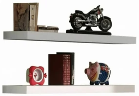 Vipack Wandschappen Robin 2 st hout wit