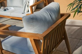 Exotan Stoel-Bank Loungeset - Lucca - Teak - Exotan