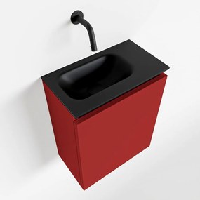 Mondiaz Ture 40cm toiletmeubel fire met wastafel urban links geen kraangat