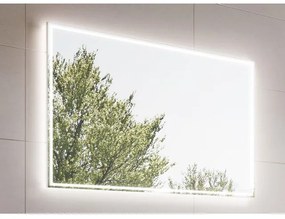 HR badmeubelen Jade Spiegel - 160x4x70cm - 160x70cm - LED-verlichting - rondom - touchsensor - spiegelverwarming - 3 standen - zilver 75733325