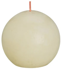 Bolsius Bolkaarsen Shine 6 st rustiek 76x190 mm zacht parelkleurig