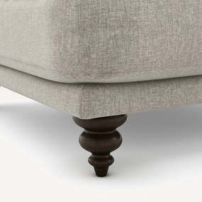 Voetenbank van fluweel chenille, Lazare