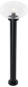 Modern buiten paaltje zwart 100 cm - Elly