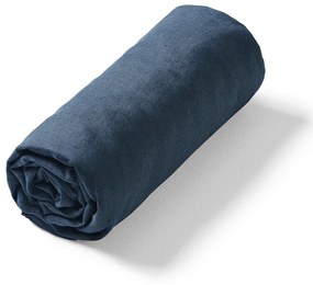 Hoeslaken in gewassen linnen, Elina voor dikke matras