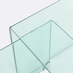 Nesttafeltjes van gehard glas, Joan