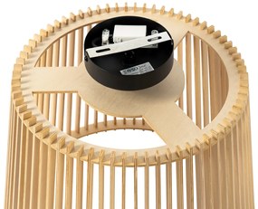 Landelijke buiten plafondlamp hout IP44 - Jayla