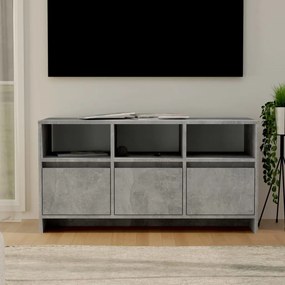 vidaXL Tv-meubel 102x37,5x52,5 cm spaanplaat betongrijs
