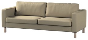 Dekoria Hoes voor Karlstad 3-zitsbank van IKEA, beige