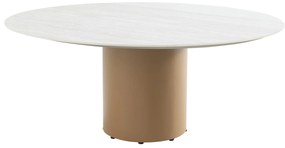 Colorado low dining tuintafel 160xH69 cm rond keramiek 4 Seasons Outdoor