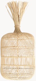 Handgeweven vloerlamp Dumpling van rotan, in verschillende formaten