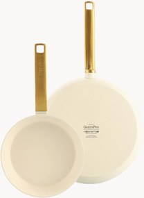 Braadpannen Evolution met antiaanbaklaag, 2-delig