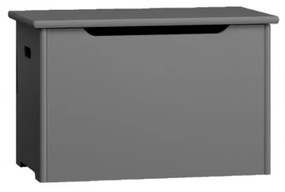 Peuter Grijs Speelgoedkist - Woody 5056231793339 Children's Beds Home Dennenhout