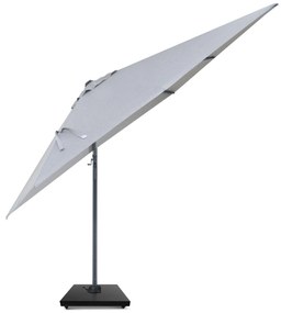 Zweefparasol  3x3m S2 Excellent (incl. voet + hoes) Grijs-antraciet Camello Luna