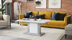ORION wit / beton, salontafel