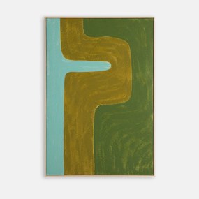 Handgeschilderd doek, 70 x 100 cm, BRUNA