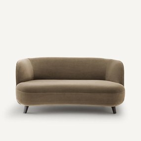 XS Sofa, in fluweel, ROSEBURY, ontwerp door Emmanuel Gallina