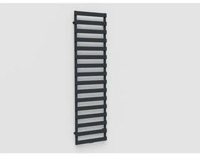 Royal plaza Sondrio radiator 1860x500mm 801W as=Onderzijde mat zwart