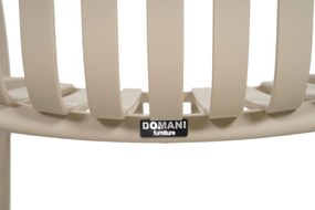 Tuinset 6 personen 240 cm Kunststof Zand/Beige Domani Furniture Alba/Guave