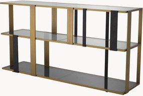 Wandrek Clio met glazen planken