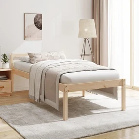 vidaXL Bedframe massief grenenhout 100x200 cm