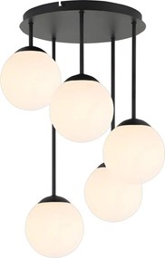 Hanglamp APP1816-5CPR BLACK