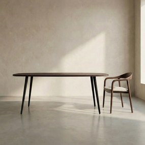 Deens Ovaal Tafel 180x100 Cm - 180 X 100cm.