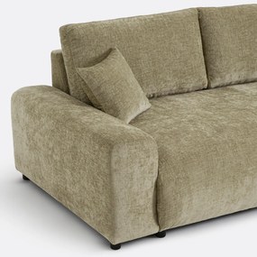 2-zits rechte bank in gevlamd chenille, GALENE