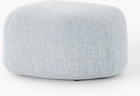 Ovale bouclé poef Wolke