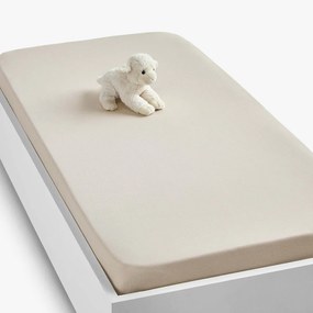 Hoeslaken babybed in effen jersey, Scenario