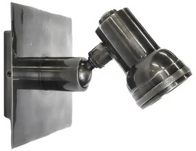 Opbouwspot Indigo Mini Swirl Antiek Zilver