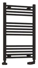 Eastbrook Wendover handdoekradiator 50x80cm 394W zwart mat